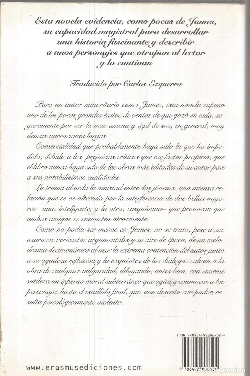 Libros de segunda mano: HENRY JAMES. CONFIANZA. ERASMUS - Foto 2