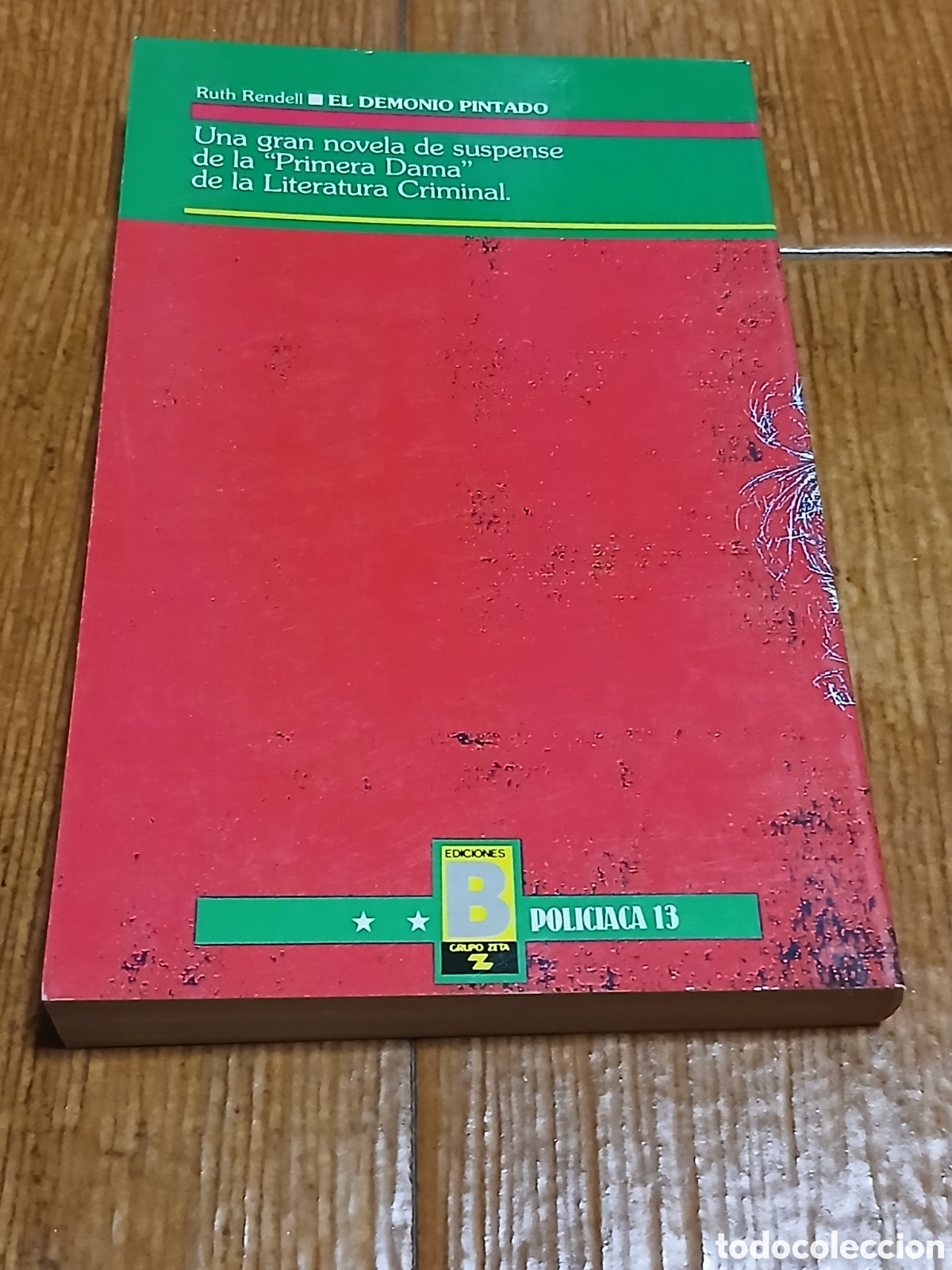 Libros de segunda mano: Libro El Demonio Pintado -Ruth Rendell- Ediciones B - Foto 2