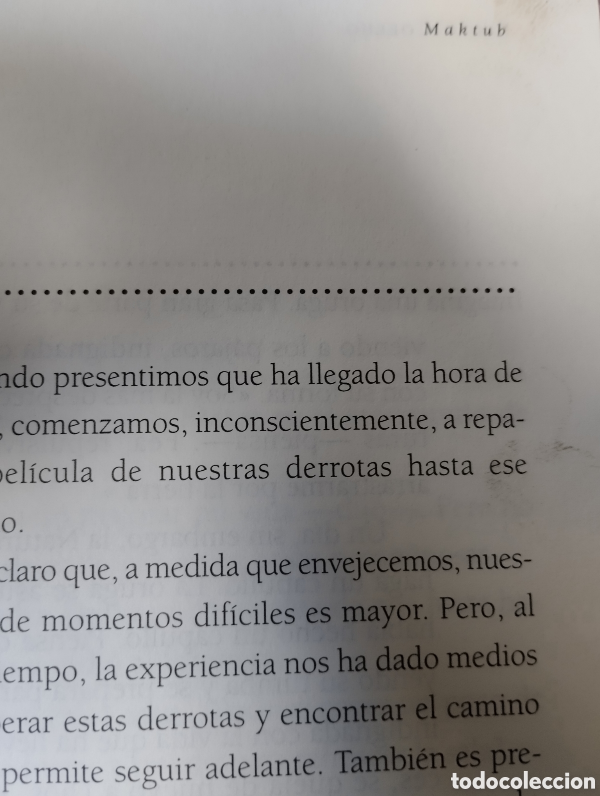 Libros de segunda mano: &rdquo;Maktub&rdquo;.Paulo Coelho. - Foto 4