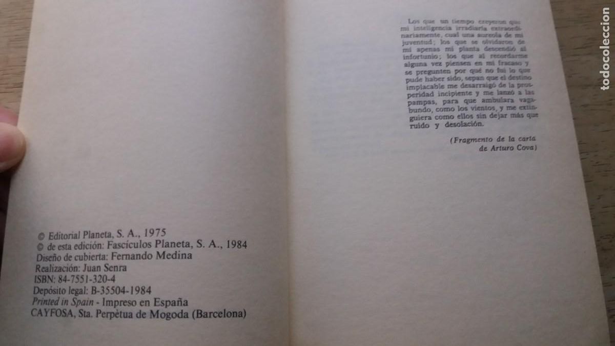 Libros de segunda mano: La vor&aacute;gine. Jos&eacute; Eustasio Rivera. Comentarios en descripci&oacute;n - Foto 3