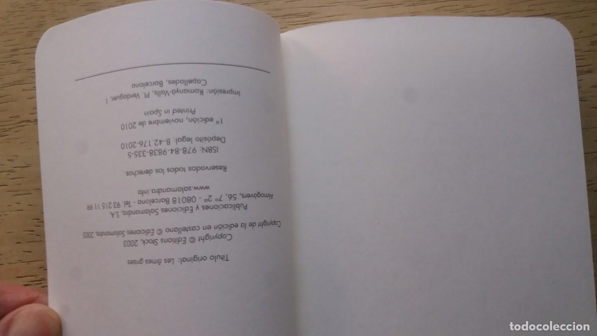 Libros de segunda mano: Almas grises. Philippe Claudel - Foto 3