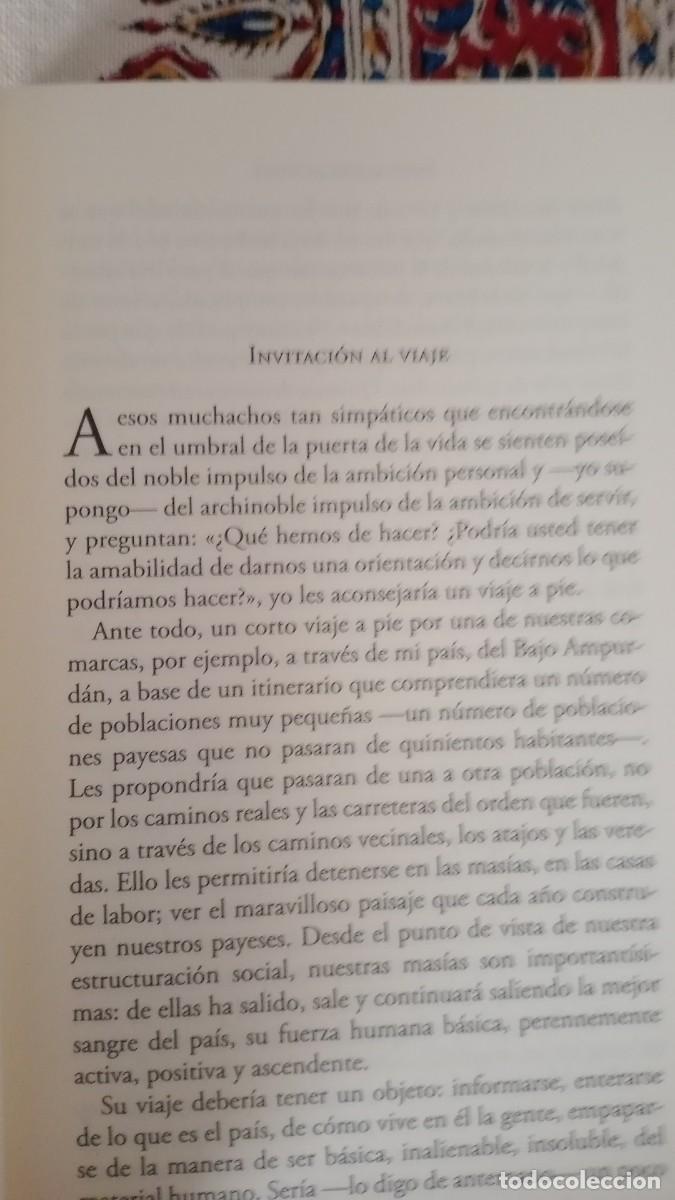 Libros de segunda mano: VIAJE A PIE . JOSEP PLA. EDICIONES 98 - Foto 6