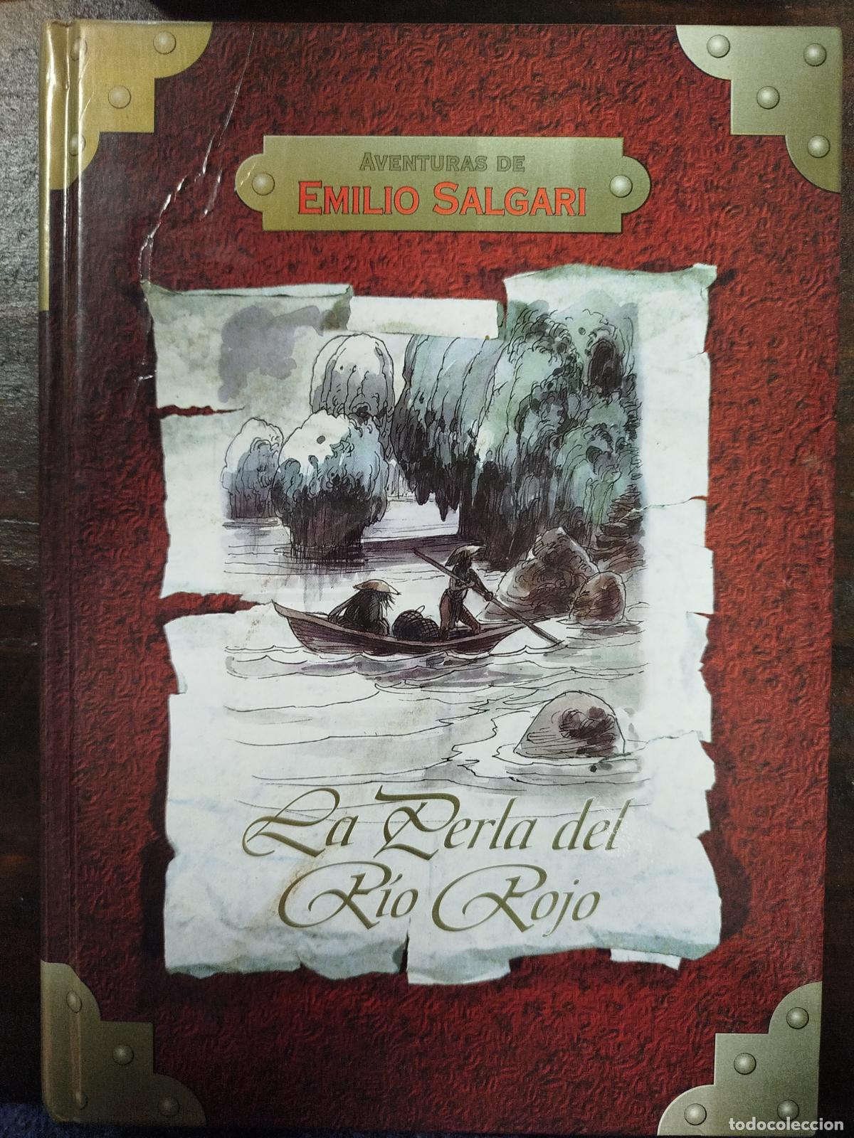 Libros de segunda mano: LA PERLA DEL R&Iacute;O ROJO - EMILIO SALGARI - Foto 1