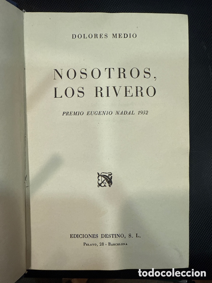 Libri di seconda mano: MEDIO, Dolores. Nosotros, Los Rivero