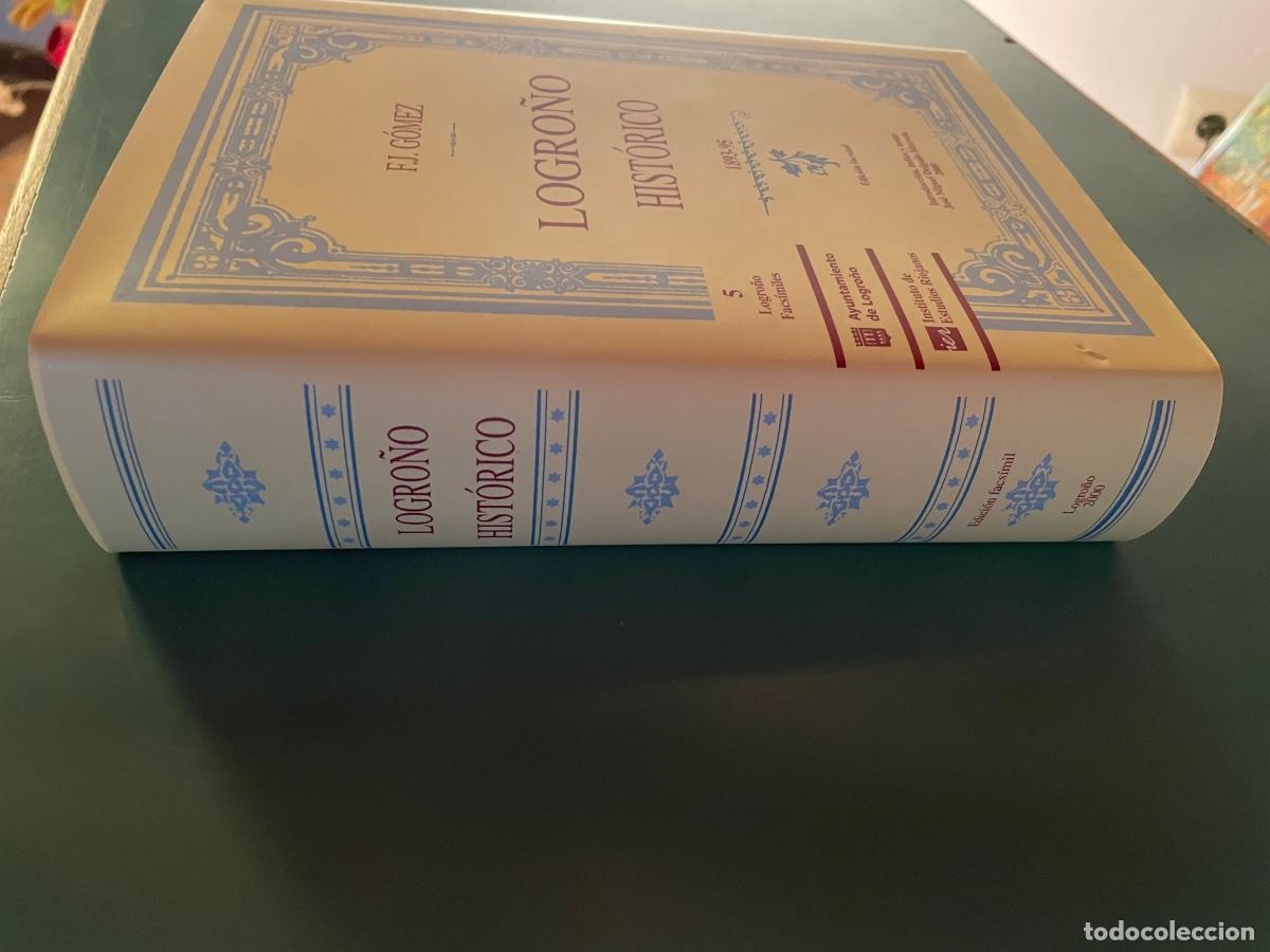 Libros de segunda mano: Logro&ntilde;o Hist&oacute;rico 1893-95 Ed. Facs&iacute;mil - Foto 2