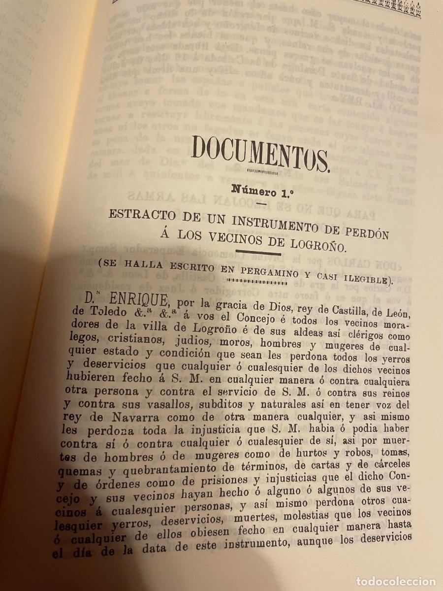 Libros de segunda mano: Logro&ntilde;o Hist&oacute;rico 1893-95 Ed. Facs&iacute;mil - Foto 12