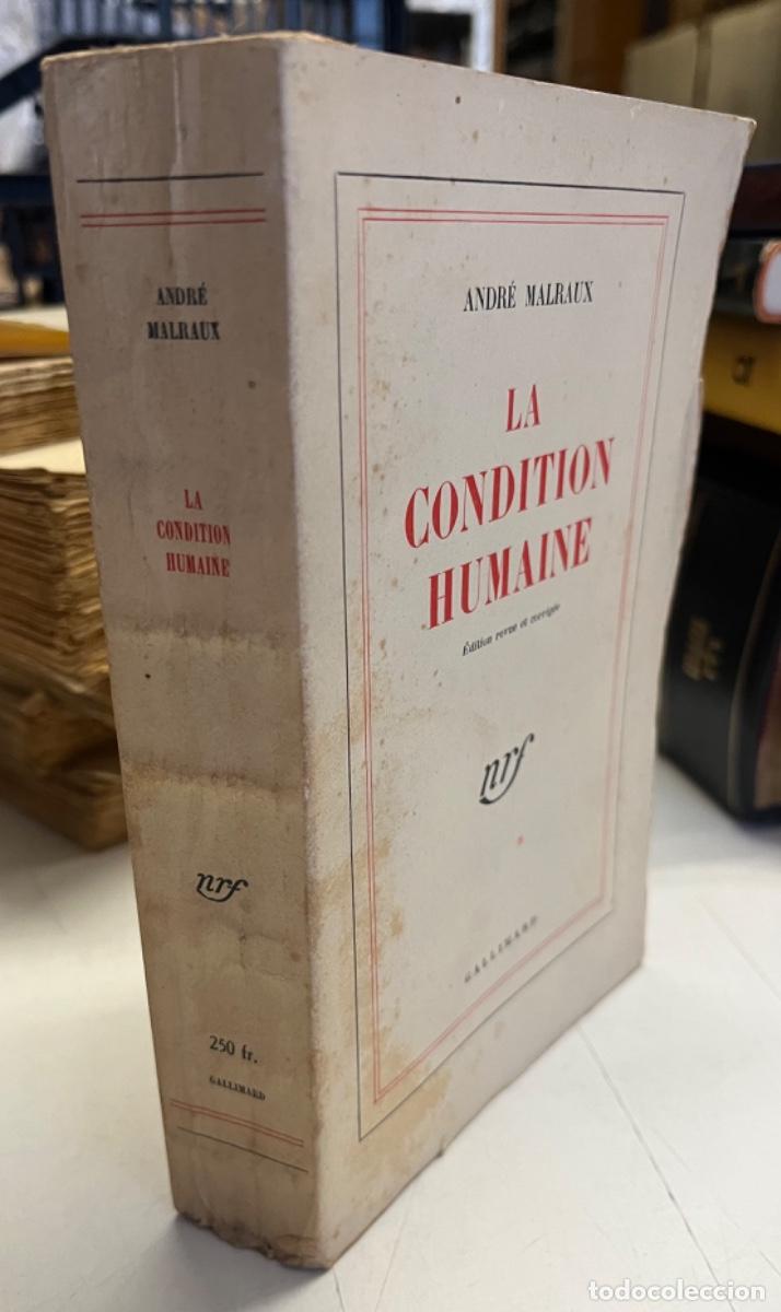 Libros de segunda mano: Malraux, Andr&eacute;.- La condition humaine - Foto 1