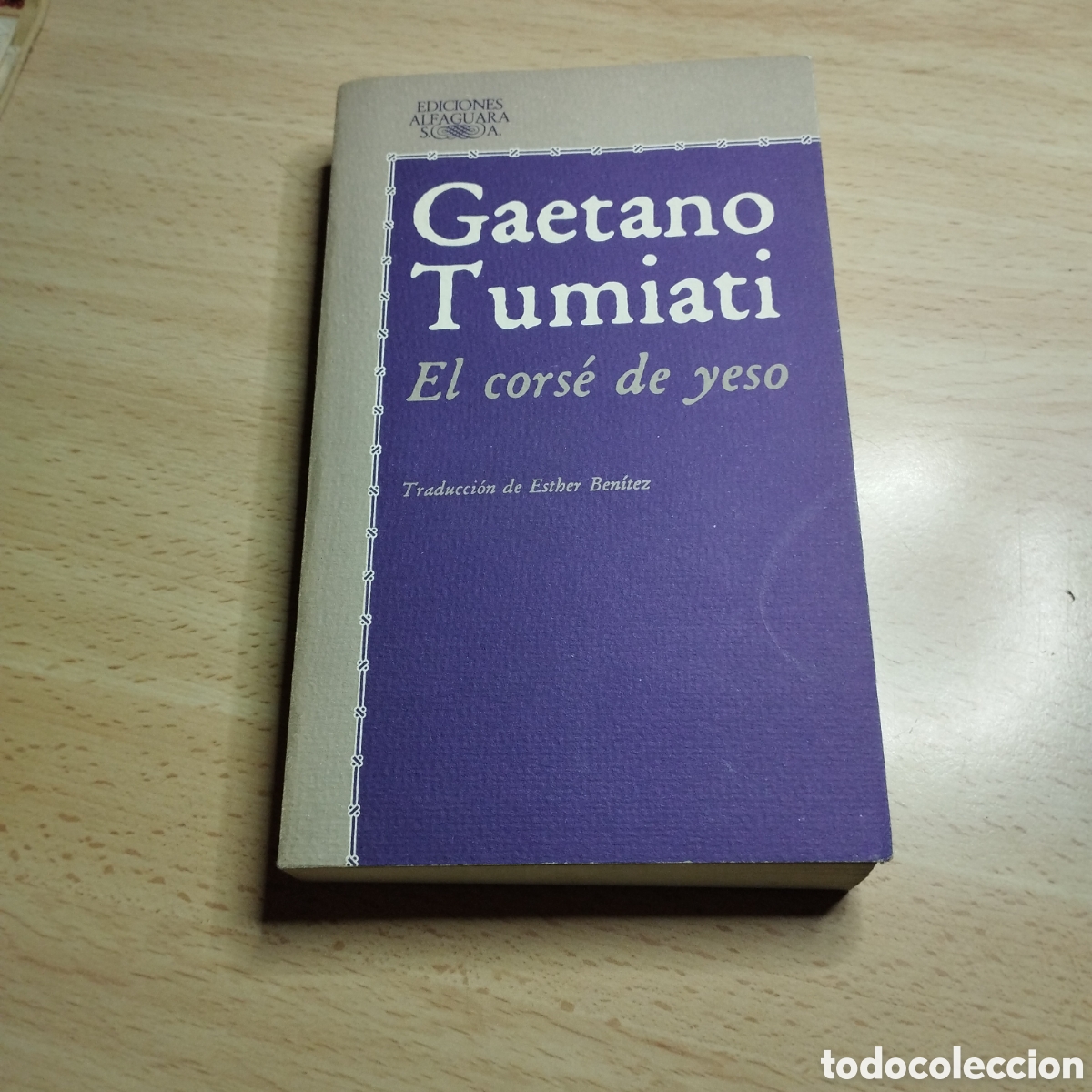 Libros de segunda mano: El cors&eacute; de yeso. Gaetano Tumiati. 1977. Alfaguara