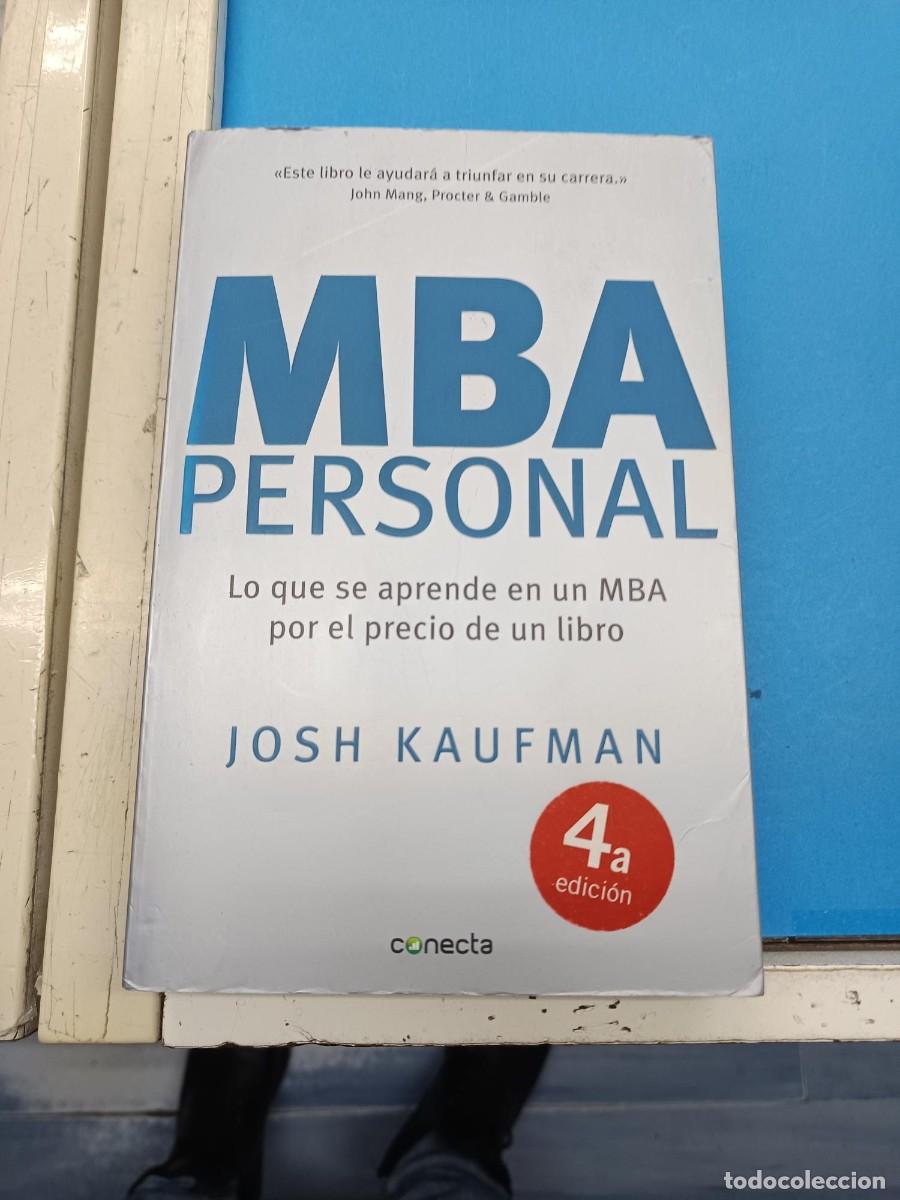 Libros de segunda mano: MBA PERSONAL JOSH KAUFMAN EDICIONES CONETA - Foto 1