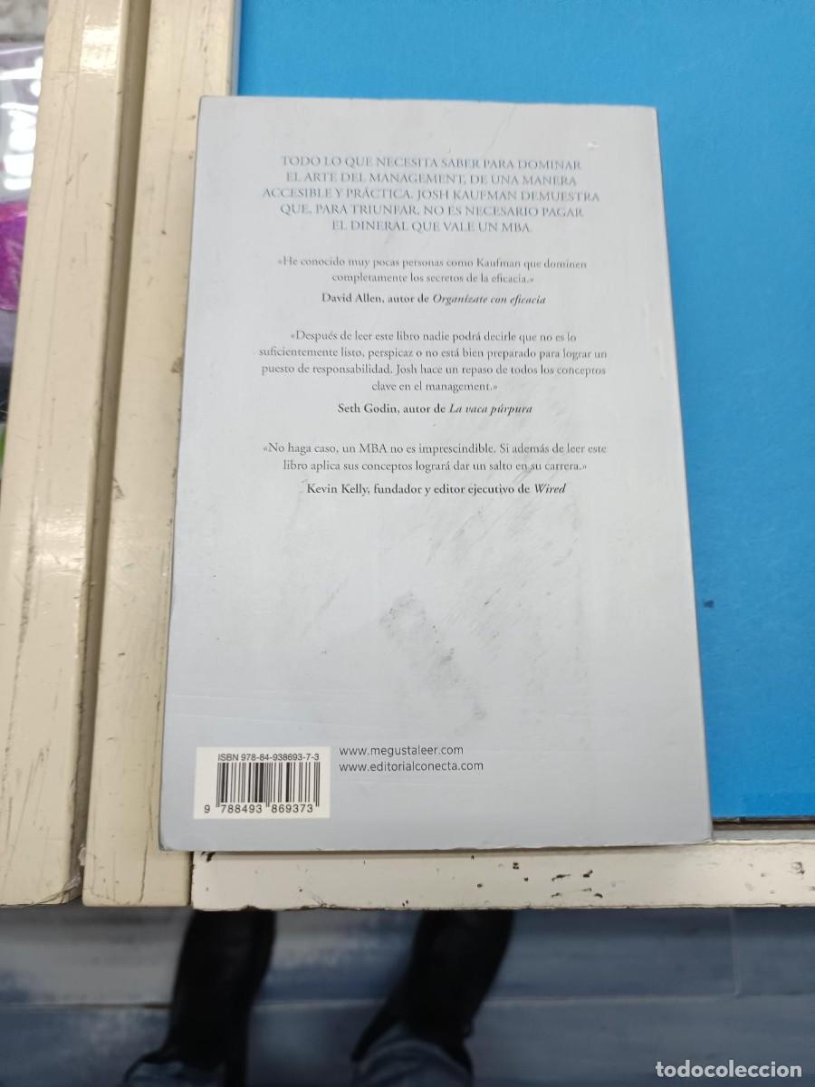 Libros de segunda mano: MBA PERSONAL JOSH KAUFMAN EDICIONES CONETA - Foto 2