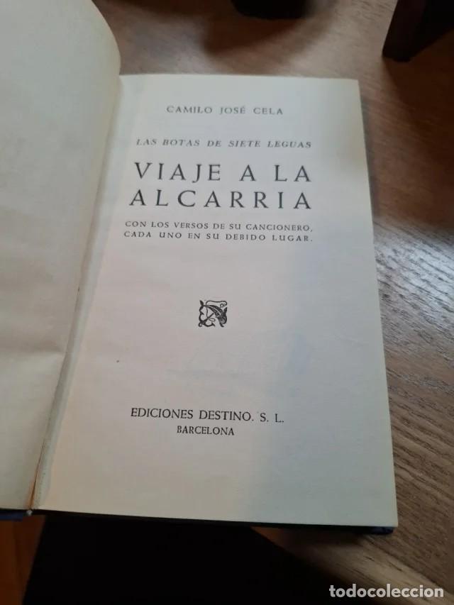 Libros de segunda mano: Viaje a la Alcarria, de Cela - Foto 2