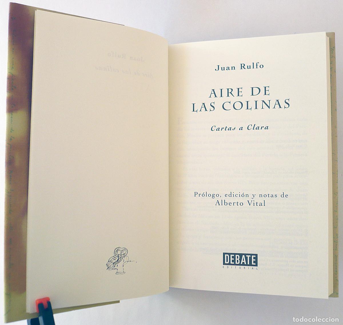 Libros de segunda mano: Aire de las colinas, Juan Rulfo - Foto 5