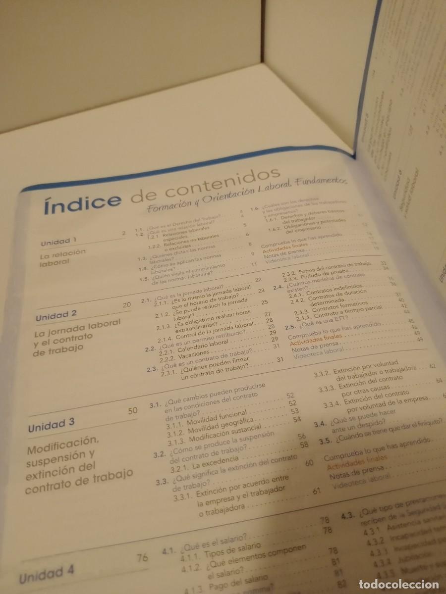 Libros de segunda mano: Formaci&oacute;n y Orientaci&oacute;n Laboral - Foto 8