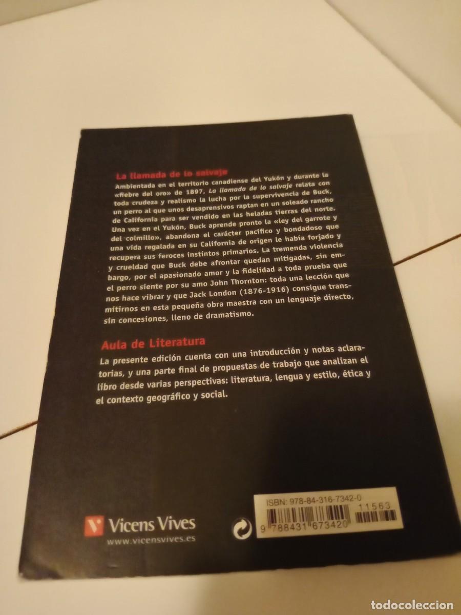 Libros de segunda mano: Libro La llamada de lo salvaje - Foto 2