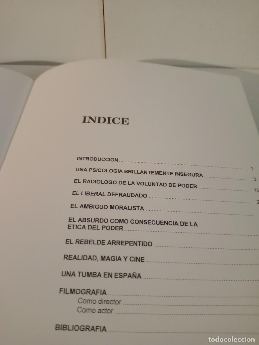 Libros de segunda mano: Libro Orson Welles - El Absurdo del poder - libro cine - Foto 3