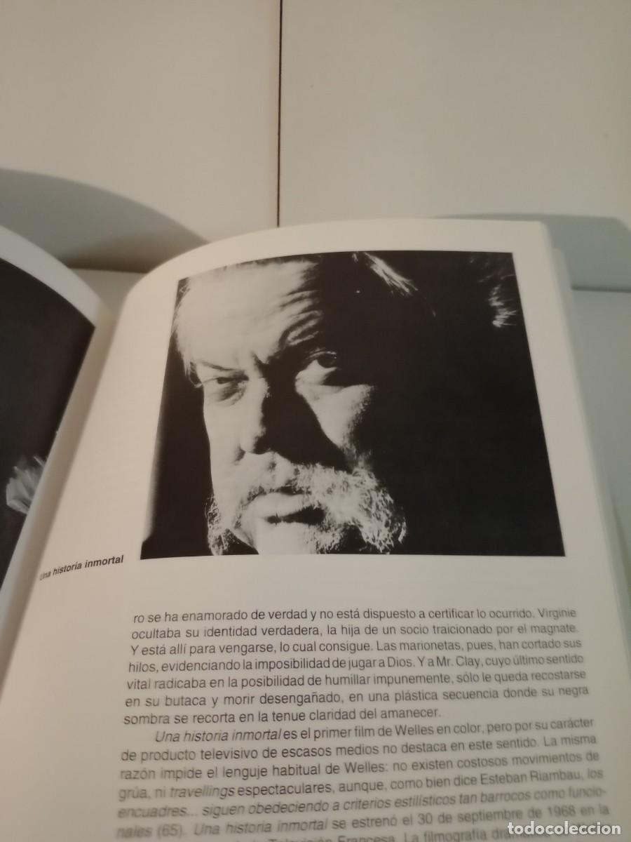 Libros de segunda mano: Libro Orson Welles - El Absurdo del poder - libro cine - Foto 8