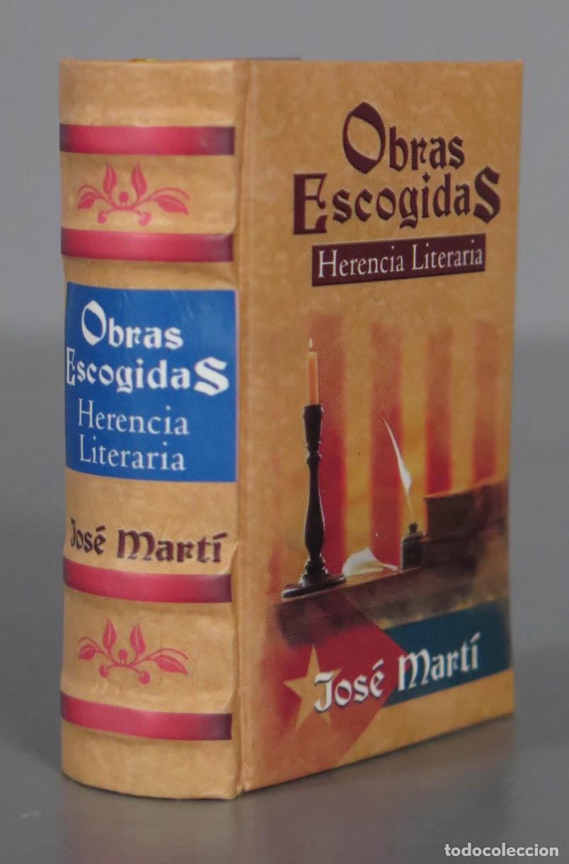 Second hand books: LIBRO MINIATURA. Obras Escogidas. Jos&eacute; Mart&iacute;