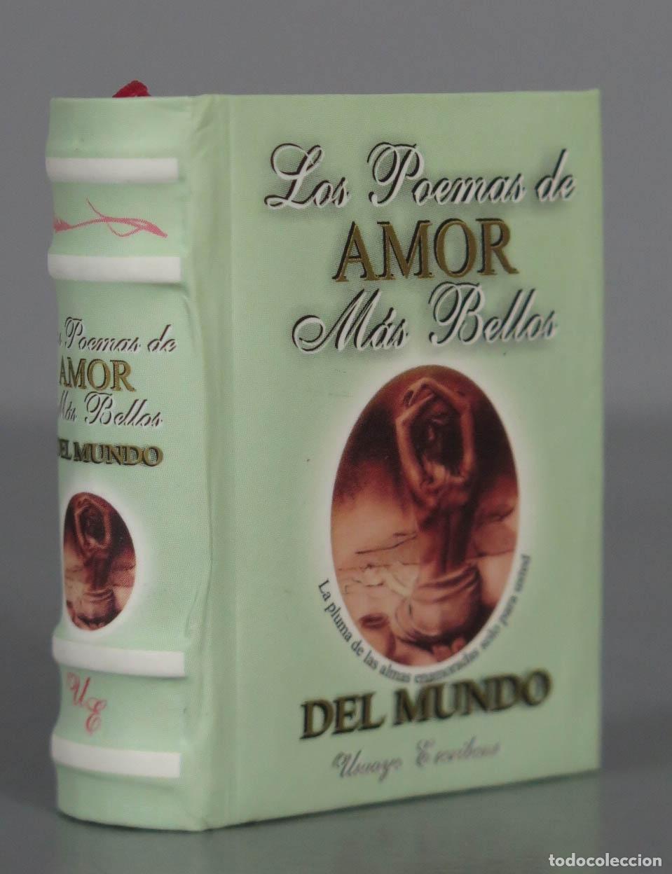 Libri di seconda mano: LIBRO MINIATURA. LOS POEMAS DE AMOR MAS BELLOS DEL MUNDO