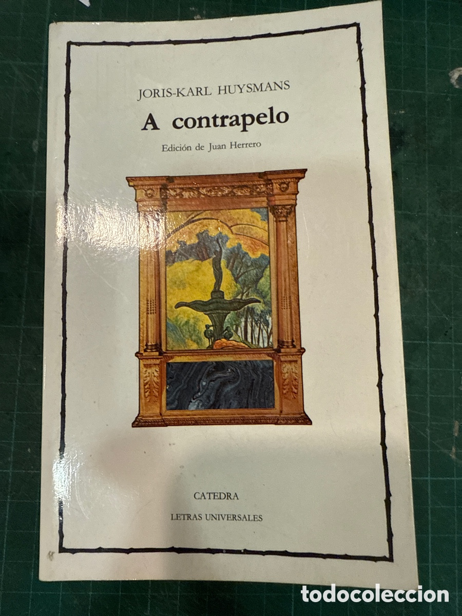 Libros de segunda mano: HUYSMANS, Joris-Kazl. A contrapelo / edici&oacute;n y traducci&oacute;n de Juan Herrero