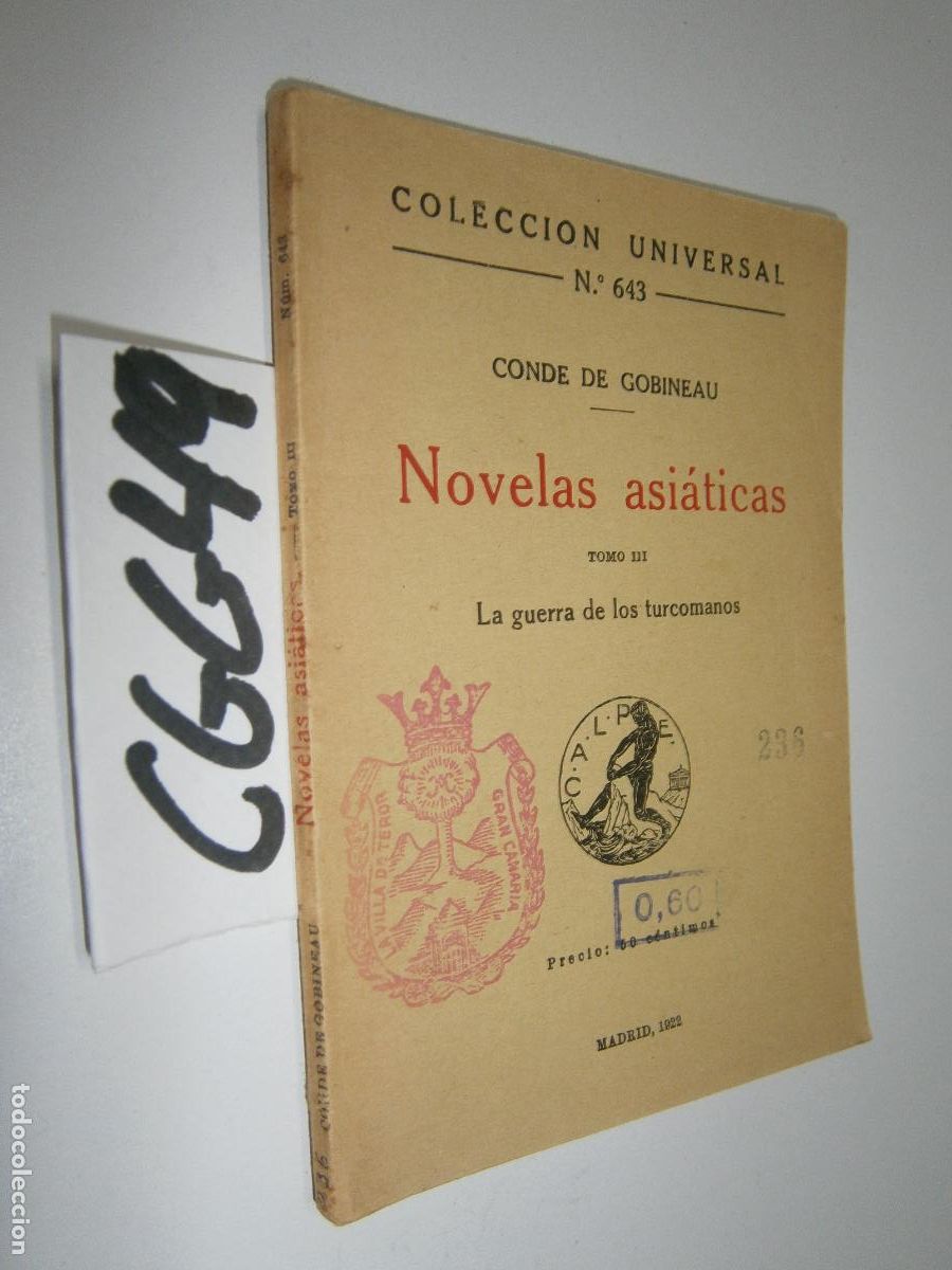 Gebrauchte B&uuml;cher: ANTIGUO LIBRO - NOVELAS ASIATICAS