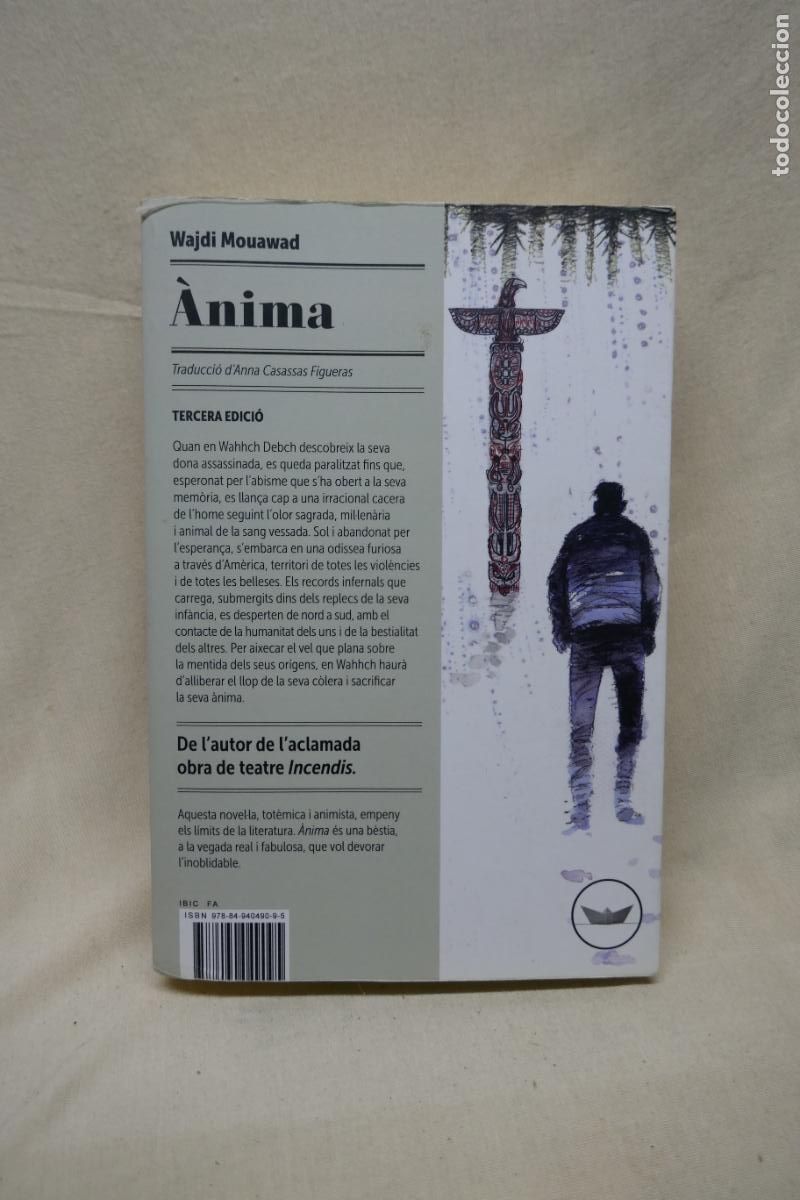 Libros de segunda mano: Wajdi Mouawad - &Agrave;nima - Foto 1