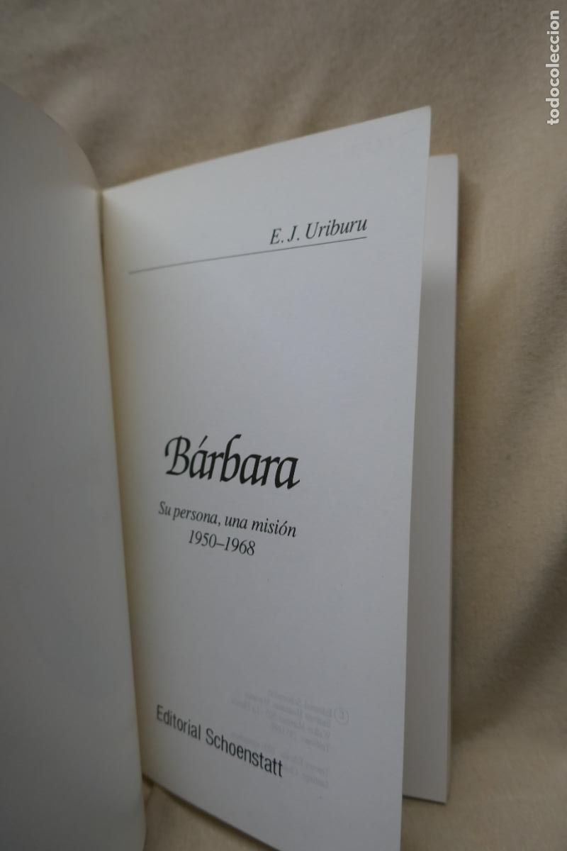 Libros de segunda mano: BARBARA (ESTEBAN URIBURU) - Foto 4