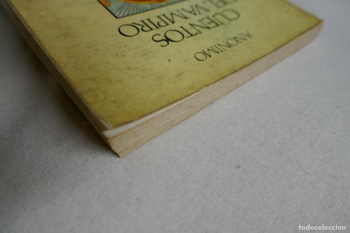 Libros de segunda mano: Cuentos del vampiro - An&oacute;nimo - Paid&oacute;s - Foto 3