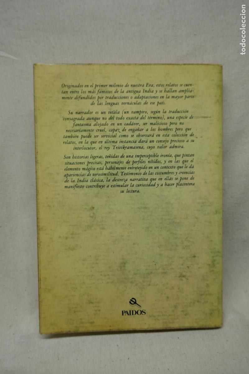 Libros de segunda mano: Cuentos del vampiro - An&oacute;nimo - Paid&oacute;s - Foto 17