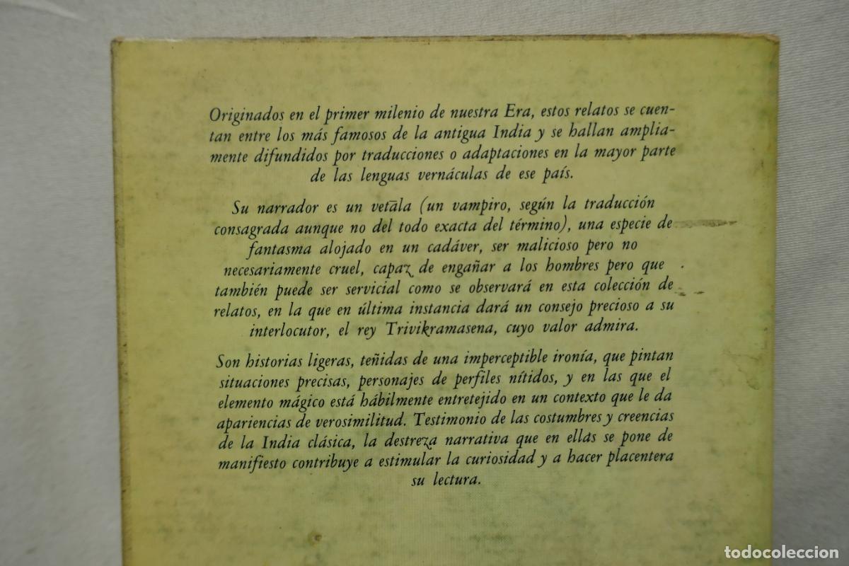 Libros de segunda mano: Cuentos del vampiro - An&oacute;nimo - Paid&oacute;s - Foto 18