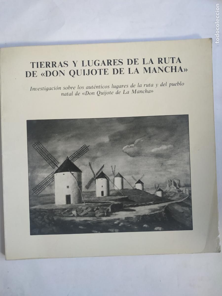 Libros de segunda mano: LA Ruiz Vargas tierras y lugares de la Ruta Don Quijote de la Mancha
