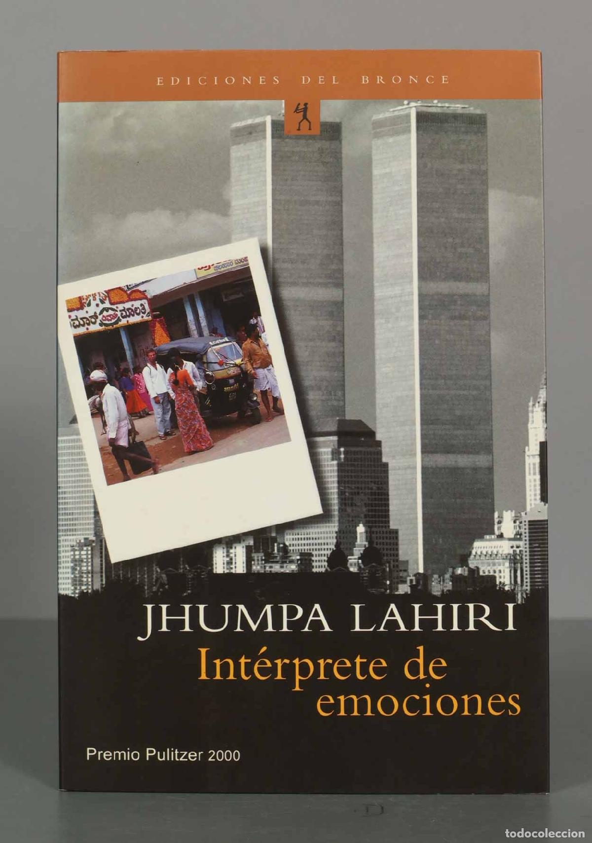 Libros de segunda mano: INT&Eacute;RPRETE DE EMOCIONES JHUMPA LAHIRI. PRIMERA EDICION
