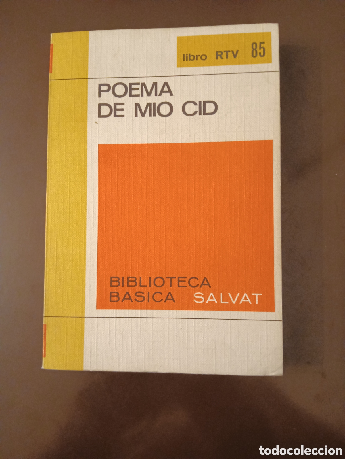 Libros de segunda mano: POEMA DE MIO CID BIBLIOTECA BASICA SALVAT N&ordm; 85 1970