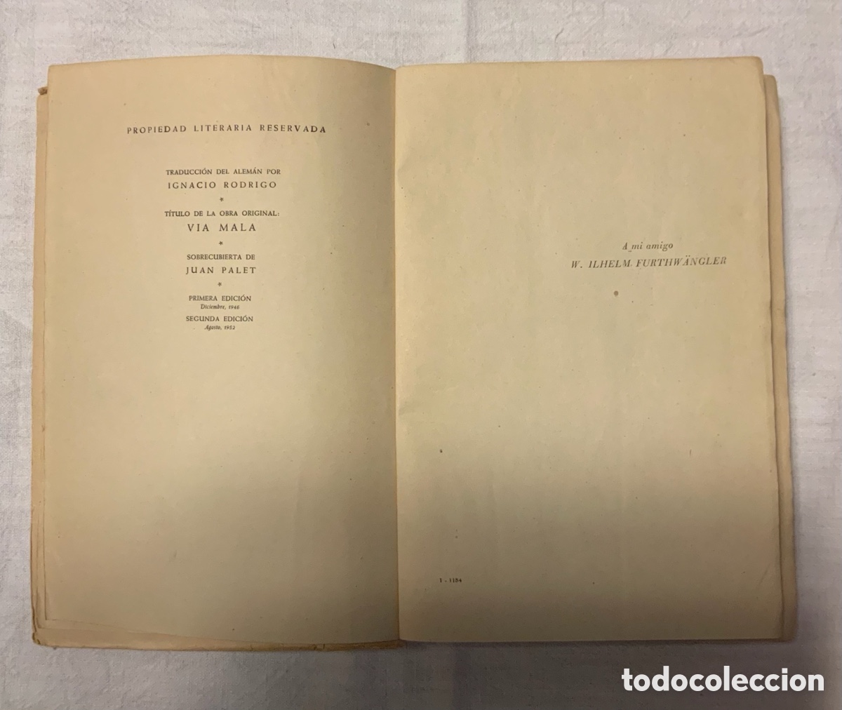 Libros de segunda mano: V&iacute;a Mala. J. Knittel - Foto 4