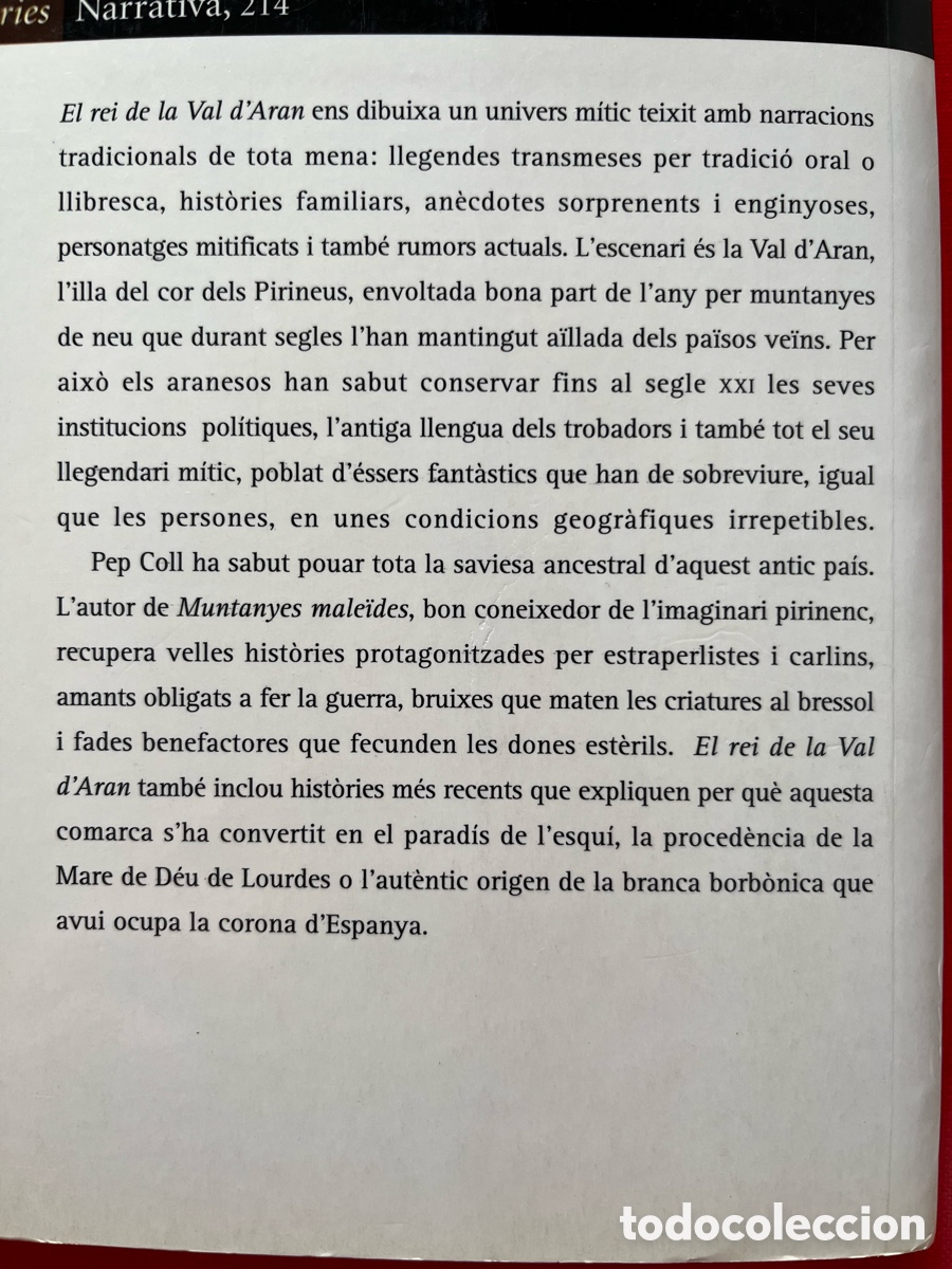 Libros de segunda mano: Libro El rei de la Val d&rsquo;Aran - Foto 4