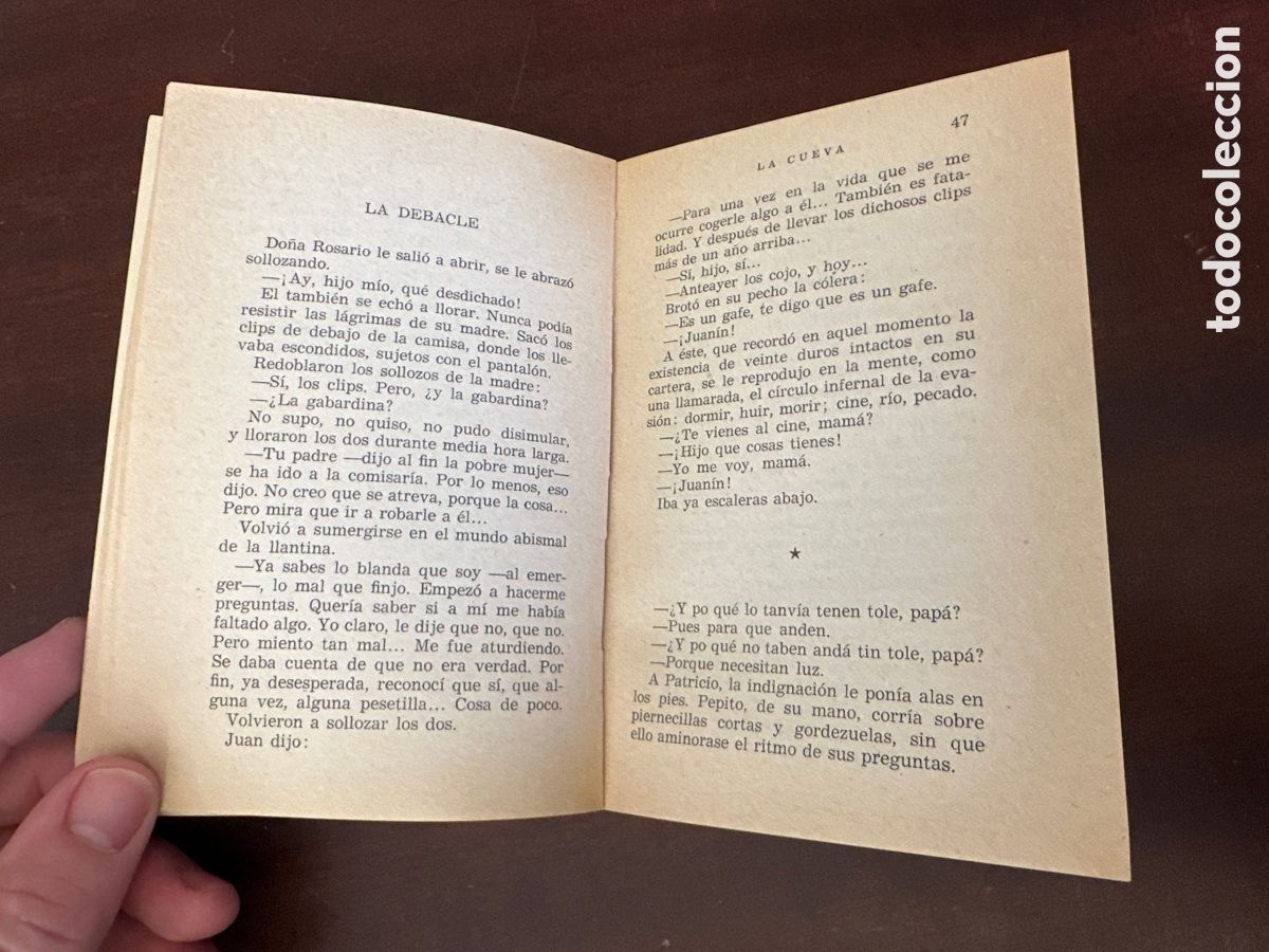 Libros de segunda mano: LA CUEVA - Merino, Joaqu&iacute;n 1966 - Foto 4