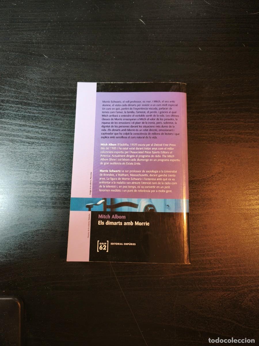 Libros de segunda mano: El dimarts amb Morrie - Mitch Albom - Foto 3