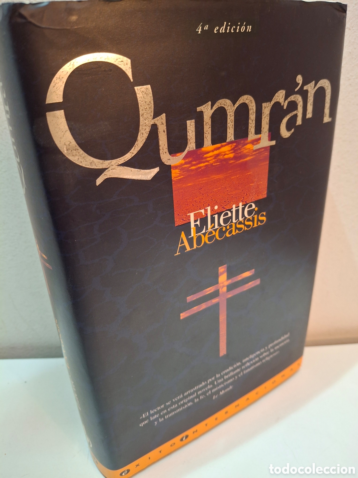 Second hand books: QUMRAN, ELIETTE ABECASSIS, EDICIONES B, 4&ordf; EDICION, 1998