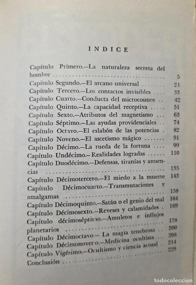 Libros de segunda mano: Ciencia oculta y m&aacute;gia pr&aacute;ctica. - Foto 13