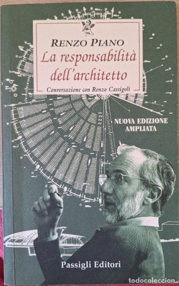 Libros de segunda mano: LA RESPONSABILITA DELL ARCHITETTO. - PIANO, Renzo.