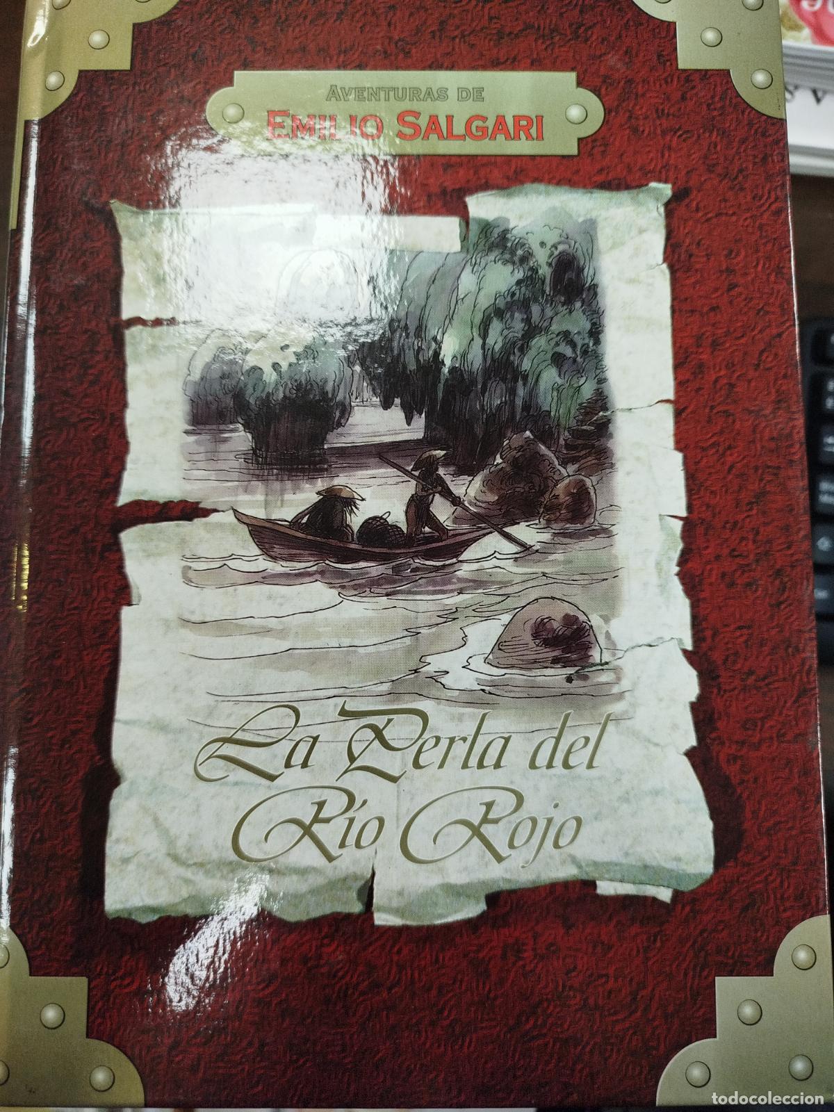 Libros de segunda mano: LA PERLA DEL R&Iacute;O ROJO - EMILIO SALGARI - Foto 1
