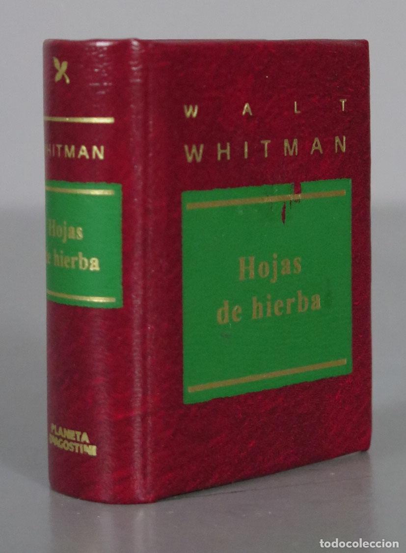 Libri di seconda mano: HOJAS DE HIERBA. WHITMAN. PLANETA. LIBRO MINIATURA