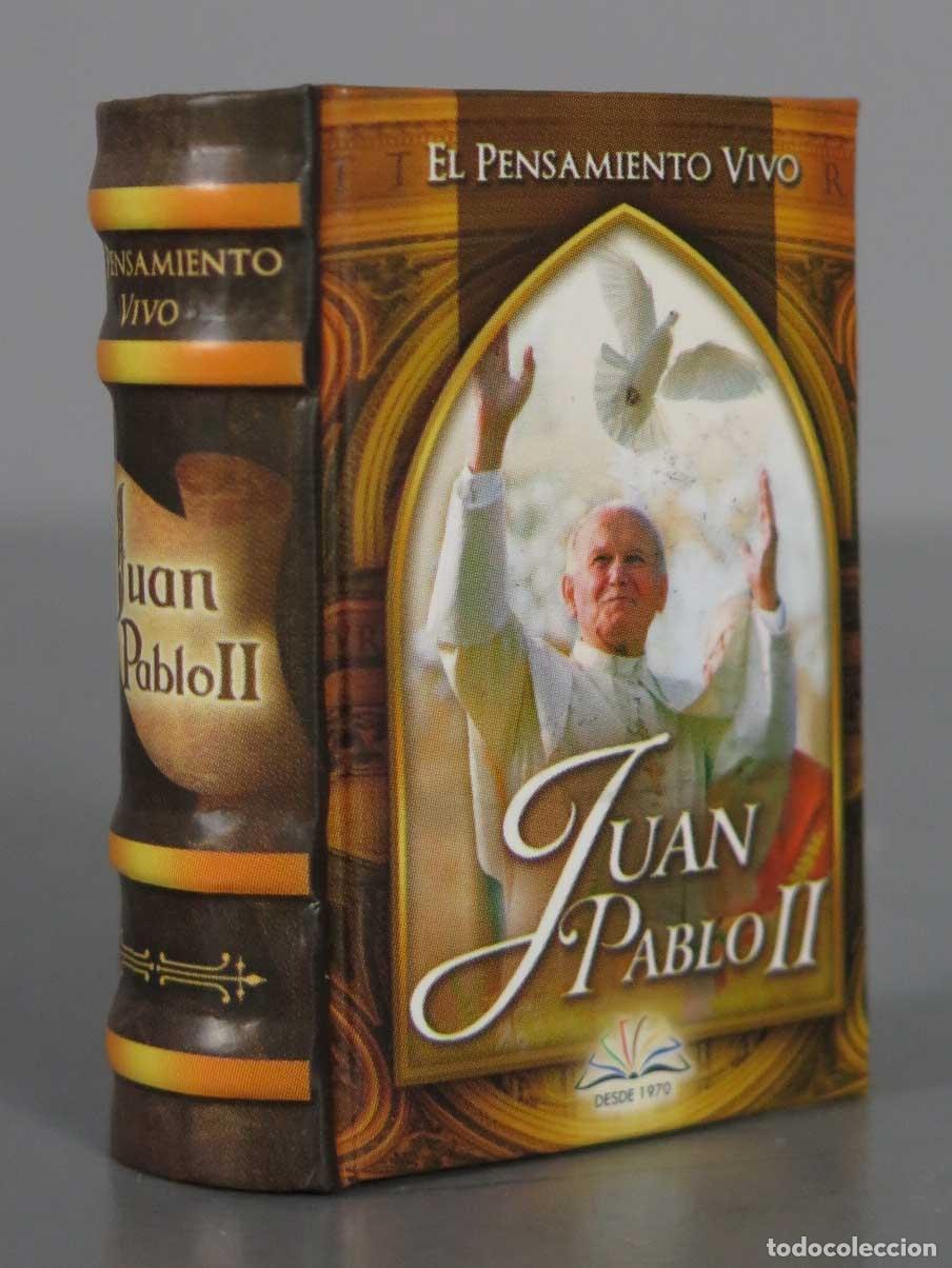 Gebrauchte B&uuml;cher: JUAN PABLO II. EL PENSAMIENTO VIVO. LIBRO MINIATURA
