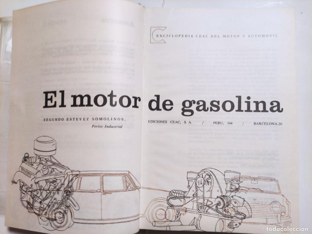 Libros de segunda mano: El motor de gasolina CEAC - Foto 2
