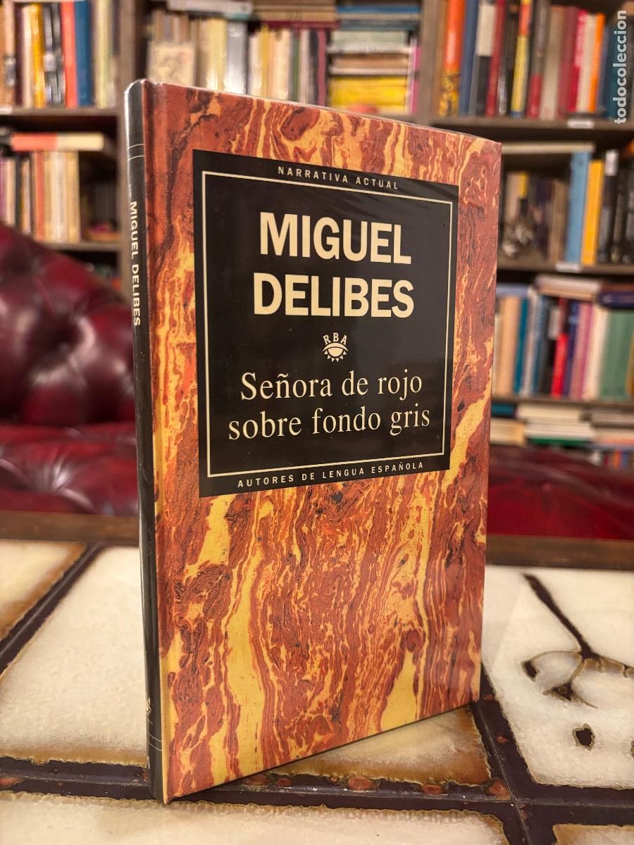 Libros de segunda mano: Se&ntilde;ora de rojo sobre fondo gris. Miguel Delibes. PEDIDO M&Iacute;NIMO 5&euro;