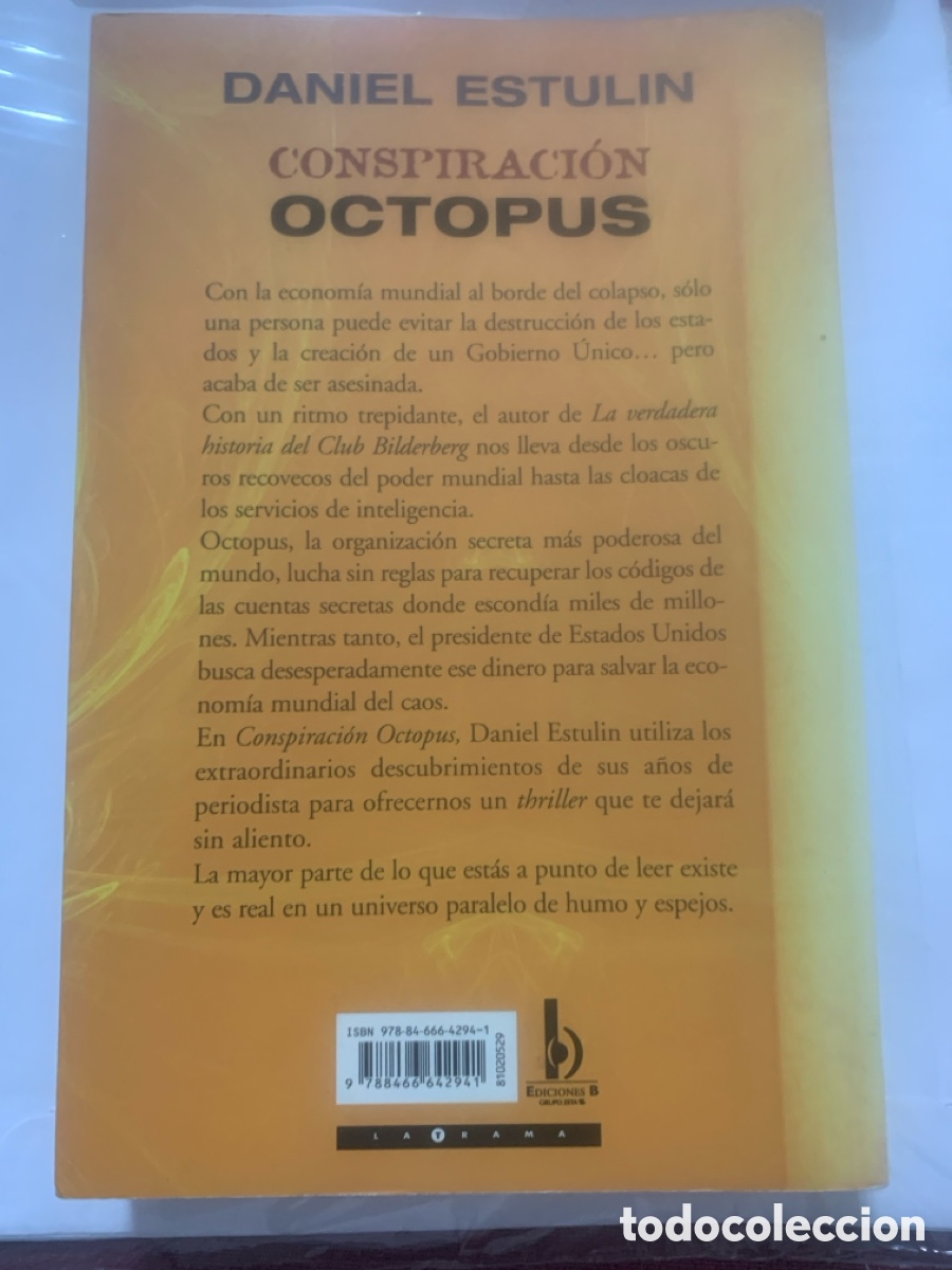 Libros de segunda mano: Conspiraci&oacute;n Octopus, de Daniel Estulin - Foto 2