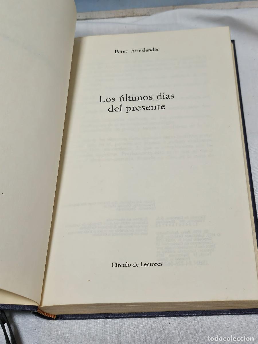 Libros de segunda mano: libro Los Ultimos dias del Presente - Foto 2