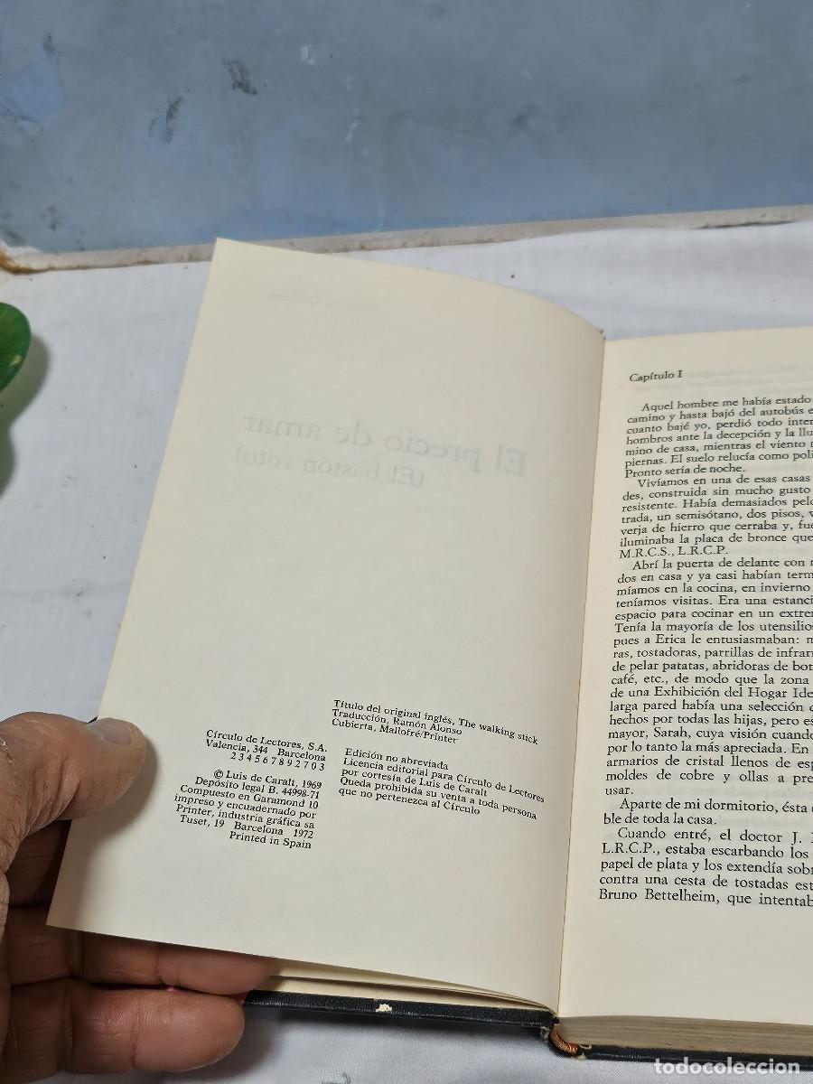 Libros de segunda mano: libro el precio del amar - Foto 4