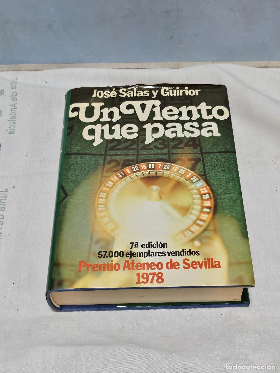 Libros de segunda mano: libro un Viento que pasa - Foto 2