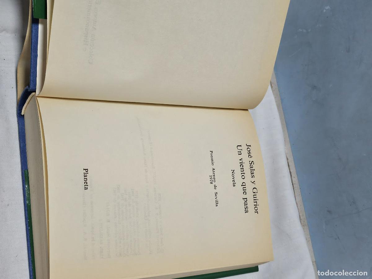 Libros de segunda mano: libro un Viento que pasa - Foto 6