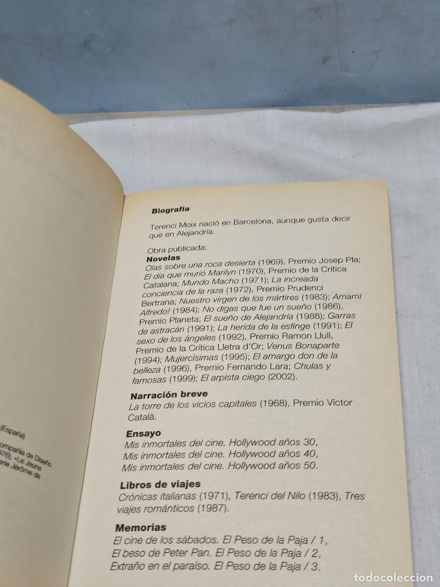 Libros de segunda mano: libro de Terenei Moix - Foto 3